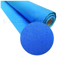 Tissu terylene bleu  polyester (vente au mètre)
