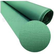 Tissu coton-polyester vert (vente au mètre)