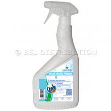 Pré-détachant avant lavage, STAIN WASH POWER Spray 750ml spéciale taches protéiniques. CHRISTEYNS