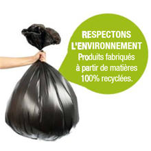 Sac poubelle 50 litres NF Environnement vert - 500 sacs sur