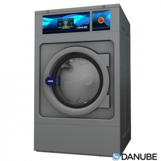 DANUBE WEN18 - Machine à laver professionnelle haute performance à socle fixe essorage normal (Déstockage).