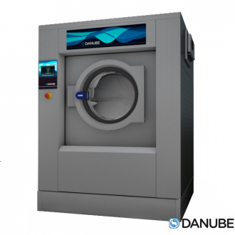 DANUBE WED120 - Machine à laver professionnelle à cuve suspendue, super essorage (Déstockage).